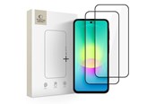 Telefon - szkło ochronne - Tech-Protect Glass Fit+ 2-Pack Tempered Glass for Samsung Galaxy A27 5G - Black - 5906302325559