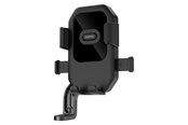 Telefon - Inne akcesoria - Dudao F7+ holder for bike motorcycle scooter - black - 6977196683673