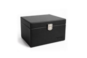 Telefon - Inne akcesoria - Wozinsky WPB-R16 RFID Blocking Box for Keyless Keys with Compartments 16x12x9 cm - Black - 5907769388279