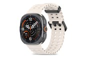 Smartwatch - akcesoria - Tech-Protect Iconband Pro for Samsung Galaxy Ultra 47mm - Beige - 5906302325863