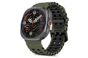 Smartwatch - akcesoria - Tech-Protect Iconband Pro for Samsung Galaxy Watch Ultra/Ultra2 47mm - Green/Black - 5906302325900