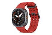 Smartwatch - akcesoria - Tech-Protect Iconband Pro Strap for Samsung Galaxy Watch Ultra/Ultra2 47mm - Red - 5906302325825