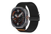 Smartwatch - akcesoria - Tech-Protect Nylon Clasp for Samsung Galaxy Watch Ultra/Ultra2 47mm - Black - 5906302325795