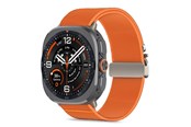 Smartwatch - akcesoria - Tech-Protect Nylon Clasp for Samsung Galaxy Watch Ultra/Ultra2 47mm - Orange - 5906302325801