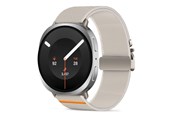 Smartwatch - akcesoria - Tech-Protect Nylon Clasp Strap for Samsung Galaxy Watch 8/9 - 40/44/46mm - Beige - 5906302325757
