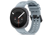 Smartwatch - akcesoria - Tech-Protect Silicone Air Strap for Samsung Galaxy Watch 8/9 - 40/44/46mm - Light Gray - 5906302341474