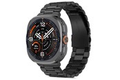 Smartwatch - akcesoria - Tech-Protect Stainless Steel Bracelet for Samsung Galaxy Watch Ultra/Ultra2/Ultra2 47mm - Black - 5906302324651
