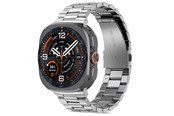 Smartwatch - akcesoria - Tech-Protect Stainless Steel Bracelet for Samsung Galaxy Watch Ultra/Ultra2 47mm - Silver - 5906302325573