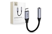 Kabel USB - Tech-Protect Ultraboost USB-C to Mini Jack 3.5mm DAC adapter - dark gray - 5906302324620