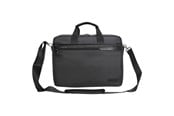Torba, plecak i pokrowiec na laptopa - Wozinsky WET-15 15.6" Laptop Bag with Handle and Adjustable Shoulder Strap - Black - 5907769388590