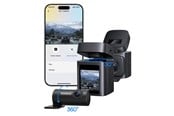 Kamera samochodowa - Baseus PrimeTrip VD1 Pro 4K Car Dash Cam with 1080p Rear Camera and Power Kit - Black - C0119803