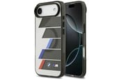 Telefon - Pokrowiec i etui - BMW M IML Metal Buttons Tricolor Lines MagSafe Case for iPhone Air - Gray - 3666339487577