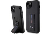 Telefon - Pokrowiec i etui - BMW Grip Stand Hot Stamp Case for iPhone 14 / 15 / 13 - Black - 3666339121341