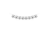 Zabawki - Globos Paper Football Bunting - 2m - 7323