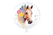 Zabawki - Globos Foil Balloon 18 Inch Round Horses - 7303
