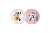 Zabawki - Globos Paper Plates 23cm Horses - 8 pcs. - 7304
