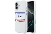 Telefon - Pokrowiec i etui - BMW M Silicon Horizontal Line MagSafe Case for iPhone 17 - White - 3666339484682