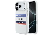 Telefon - Pokrowiec i etui - BMW M Silicon Horizontal Line MagSafe Case for iPhone 17 Pro - White - 3666339484705