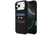 Telefon - Pokrowiec i etui - BMW M Silicon Horizontal Line MagSafe Case for iPhone 17 Pro Max - Black - 3666339484552