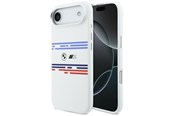 Telefon - Pokrowiec i etui - BMW M Silicon Horizontal Line MagSafe Case for iPhone Air - White - 3666339484699