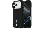 Telefon - Pokrowiec i etui - BMW M Silicon Tricolor Line MagSafe Case for iPhone 17 Pro - Black - 3666339484866