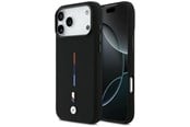 Telefon - Pokrowiec i etui - BMW M Silicon Tricolor Line MagSafe Case for iPhone 17 Pro Max - Black - 3666339484873
