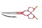 Psy - ARTERO Scissors FUSION CURVY PINK 6" - 8435037191773