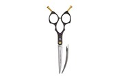 Psy - ARTERO Scissors FUSION CURVY BLACK 6" - 8435037173052