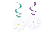 Zabawki - Globos Hanging Decoration Daisies Swirls - 4 pcs. - 7164