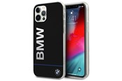 Telefon - Pokrowiec i etui - BMW Hardcase Signature Printed Logo Case for iPhone 12 / 12 Pro - Black - 3700740486535