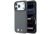 Telefon - Pokrowiec i etui - BMW M Carbon Metal Logo MagSafe Case for iPhone 17 Pro / 18 Pro - Gray - 3666339666385