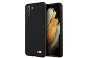 Telefon - Pokrowiec i etui - BMW Silicone M Collection Case for Samsung Galaxy S21+ - Black - 3700740497609