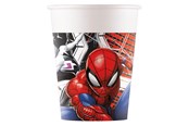 Zabawki - Globos Paper Cups 200ml Spiderman World of Web - 8 pcs. - 97315