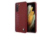 Telefon - Pokrowiec i etui - BMW Silicone Signature Logo Case for Samsung Galaxy S21+ - Red - 3700740497425