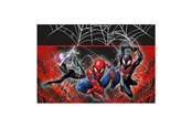 Zabawki - Globos Plastic Tablecloth 120x180cm Spiderman World of Web - 97321
