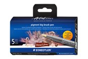 Przybory do pisania i rysowania - Staedtler pigment big brush pen Portrait 5pcs - 373 C5-2