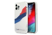 Telefon - Pokrowiec i etui - BMW Motorsport Tricolor Case for iPhone 12 Pro Max - Transparent - 3666339011697