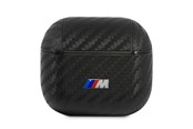 Telefon - Pokrowiec i etui - BMW PU Carbon M Collection Case for AirPods 3 - Black - 3666339009489