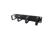 Szafa rack - Cablio CAB-LNMCM02-10 - 1U Cable Management Panel | 4 Cable Rings | 10" - CAB-LNMCM02-10