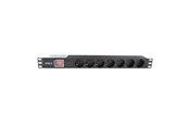 Kabel zasilajacy (zewnetrzny) - Cablio 1U Aluminum PDU | 7x Outlets | Surge Protection | 16A - CAB-LNPDU-G7-SS-A