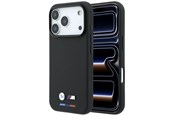 Telefon - Pokrowiec i etui - BMW M Quadrille Kevlar Tricolor & Metal Logo MagSafe Case for iPhone 17 Pro / 18 Pro - Black - 3666339669034