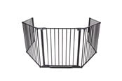 Akcesoria dla niemowląt - BabyDan Flex StepFree XXL Safety Gate black - 501634