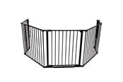 Akcesoria dla niemowląt - BabyDan Flex StepFree XL Safety Gate black - 501641