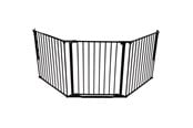 Akcesoria dla niemowląt - BabyDan Flex StepFree L Safety Gate black - 501643