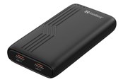 Ładowarka do laptopa - Sandberg 4in1 TravelCharger 65W - Dual USB-C | World Adapters - 441-77