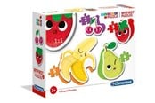 Puzzle - Clementoni Puzzle My first Fruits 2-3-4-5 pieces Podłoga - 20815