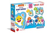 Puzzle - Clementoni Puzzle My First Baby Shark 3.6.9 and 12 pieces Podłoga - 20828