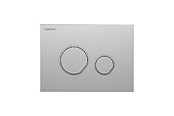 Systemy instalacyjne - LAUFEN Betjeningsplade LIS AW105 matkrom - H9001050070001