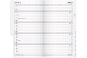 Kalendarz - Mayland Index Planner mini mørkegrå PP-plast 2027 - 27071000
