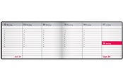Kalendarz - Mayland Mini bordkalender sort vinyl 2027 - 27132000
